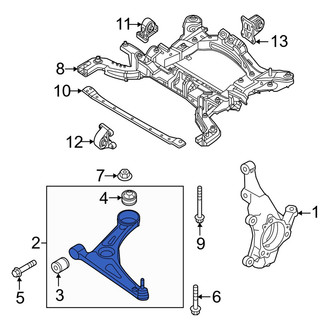 Hyundai OE - Rear Right Upper Rearward Suspension Control Arm