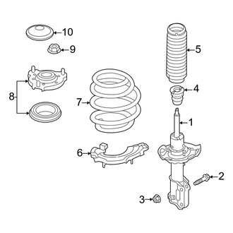 Hyundai OE - Front Suspension - Struts & Components (Limited / SE / SEL AWD)