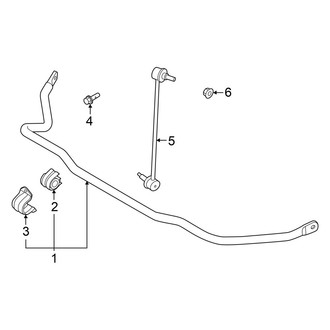 Hyundai OE - Front Suspension - Stabilizer Bar & Components (Base)