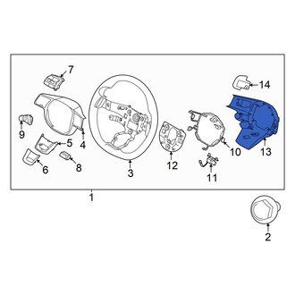 Hyundai OE - Steering Wheel Back Cover