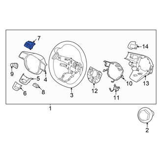 Hyundai OE - Right Steering Wheel Radio Controls