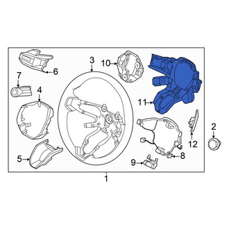 Hyundai OE - Steering Wheel Back Cover