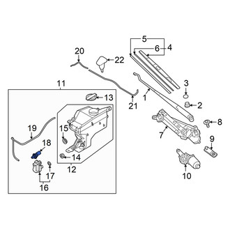 Hyundai OE - Front Washer Fluid Level Sensor
