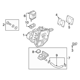 Hyundai OE - Cowl - Components on Dash Panel (Limited / SE / SE Standard Range / SEL / XRT)