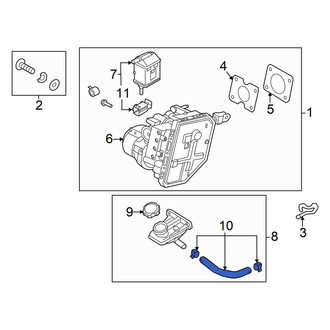 Hyundai OE - Front Left Brake Hydraulic Hose