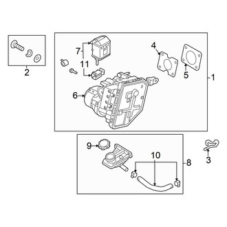 Hyundai OE - Cowl - Components on Dash Panel