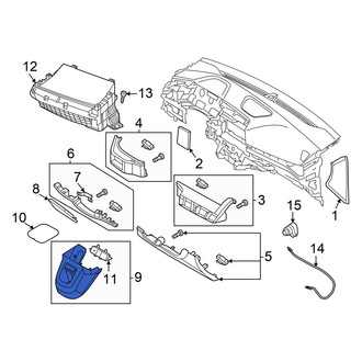 Hyundai OE - Instrument Panel Ashtray