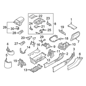 Hyundai OE - Center Console