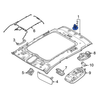 Hyundai OE - Headliner Trim Plug