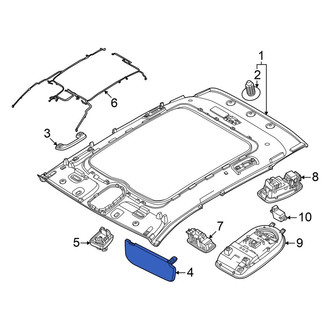 Hyundai OE - Left Sun Visor