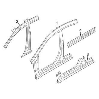 Hyundai OE - Pillars, Rocker & Floor - Aperture Panel