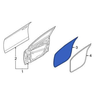 Hyundai OE - Front Right Outer Door Seal