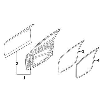 Hyundai OE - Front Door - Door & Components