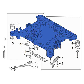 Hyundai OE - Rear Suspension Subframe Crossmember