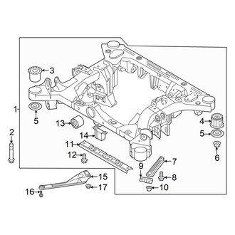 Hyundai OE - Rear Suspension - Suspension Mounting