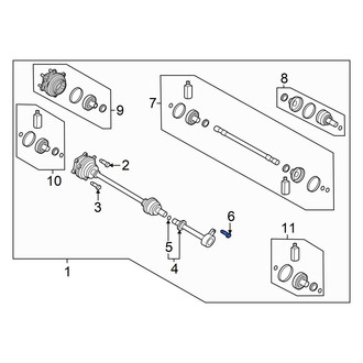Hyundai OE - Engine Torque Strut Bolt