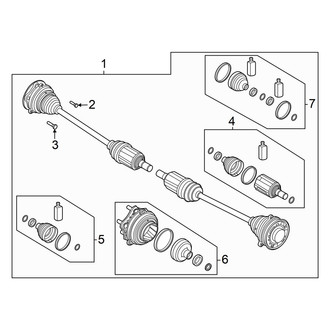 Hyundai OE - Rear Suspension - Drive Axles (Base)