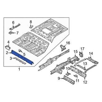 Hyundai OE - Rear Floor Extension