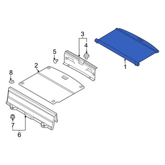 Hyundai OE - Rear Luggage Compartment Cover