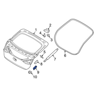 Hyundai OE - Rear Upper Liftgate Stop Bumper