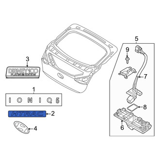 Hyundai OE - Rear Hatch Emblem