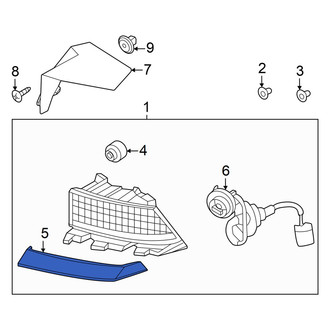Hyundai OE - Rear Left Outer Tail Light Cover