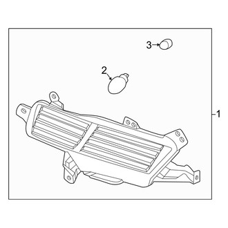 Hyundai OE - Rear Lamps - Backup Lamps