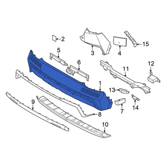 Hyundai OE - Rear Lower Bumper Cover