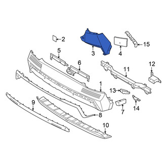 Hyundai OE - Rear Lower Bumper Cover