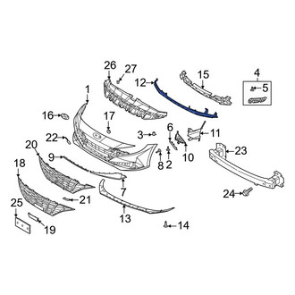 Hyundai OE - Front Lower Grille