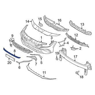 Hyundai OE - Front Center Grille