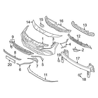 Hyundai OE - Front Bumper & Grille - Bumper & Components (Korea Built)