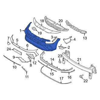 Hyundai OE - Front Bumper Cover