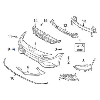 Hyundai OE - Front Tow Eye Cap