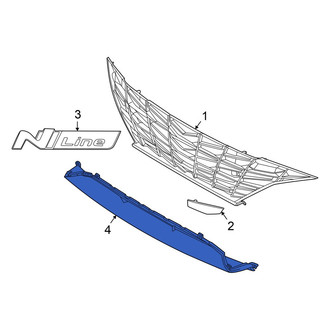 Hyundai OE - Front Lower Grille