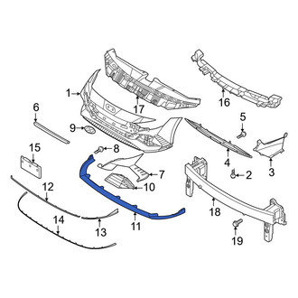 Hyundai OE - Front Spoiler