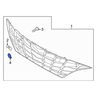 Hyundai OE - Front Tow Eye Cap