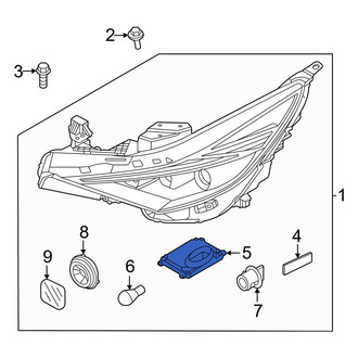 Hyundai OE - Front Headlight Control Module