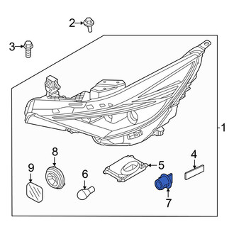 Hyundai OE - Front Turn Signal Light Socket