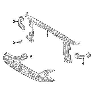 Hyundai OE - Radiator Support (Blue Hybrid / Limited / Limited Hybrid / N Line / SE / SEL)