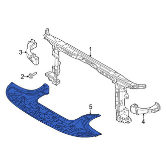 Hyundai OE - Front Radiator Support Splash Shield
