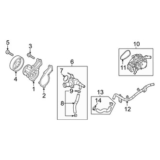 Hyundai OE - Cooling - Water Pump
