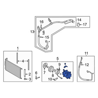 Hyundai OE - A/C Compressor