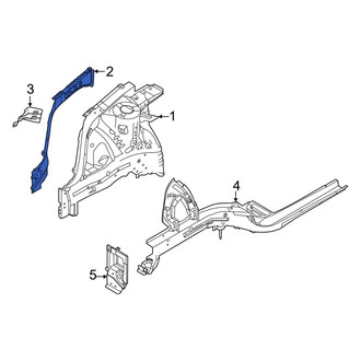 Hyundai OE - Front Right Fender Apron Reinforcement