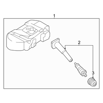 Hyundai OE - Electrical - Tire Pressure Monitor Components (Blue Hybrid / Limited / Limited Hybrid / N Line / SE / SEL)