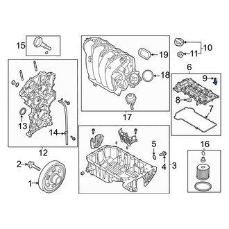 Hyundai OE - Engine Camshaft Position Sensor