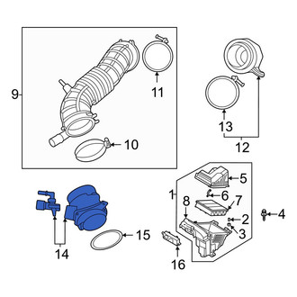 Hyundai OE - Mass Air Flow Sensor