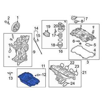 Hyundai OE - Engine Oil Pan