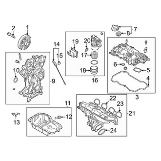 Hyundai OE - Engine / Transaxle - Engine Parts