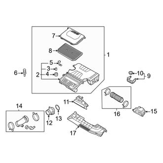 Hyundai OE - Engine / Transaxle - Air Intake